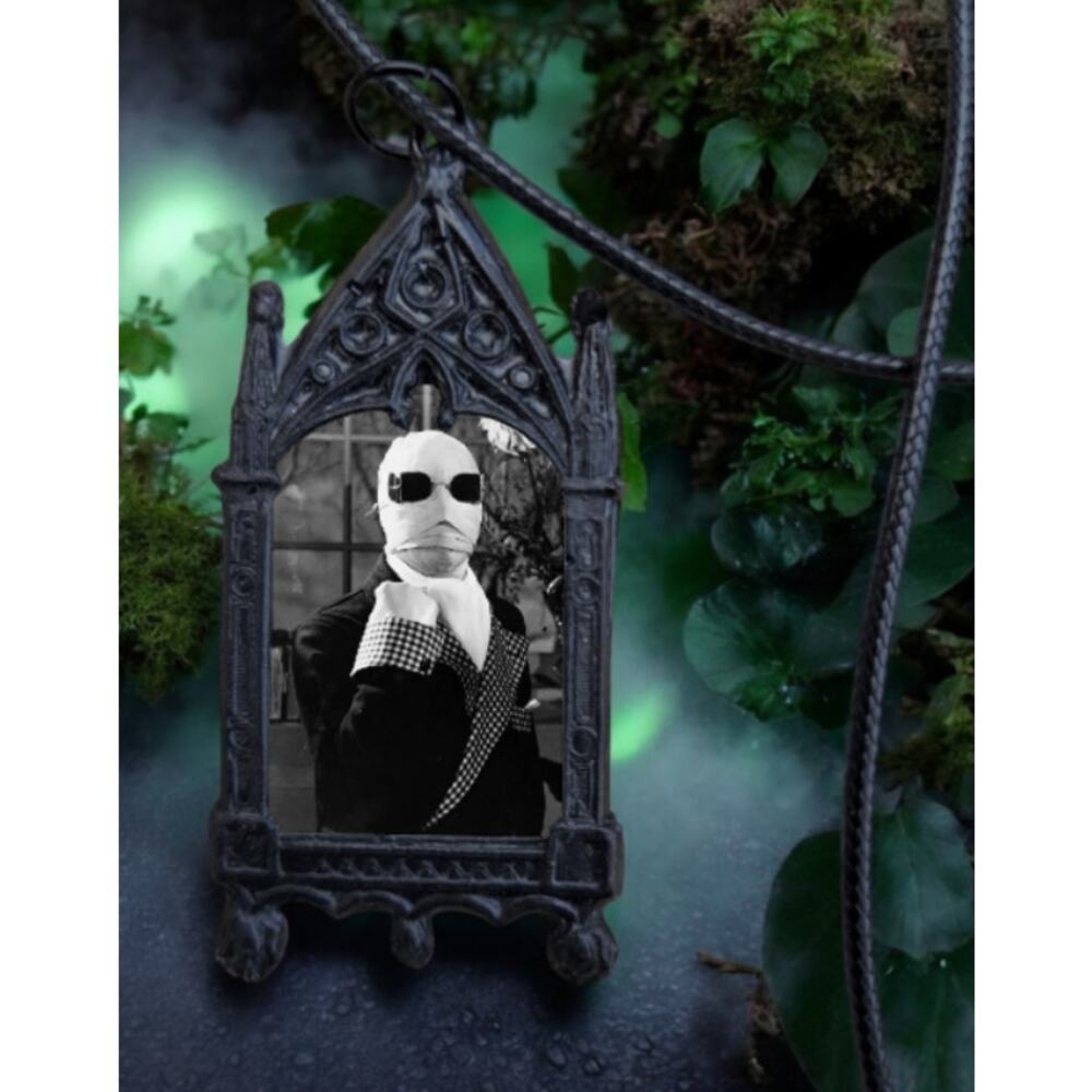 The Invisible Man Pendant Classic Horror Movie Monsters Necklace
